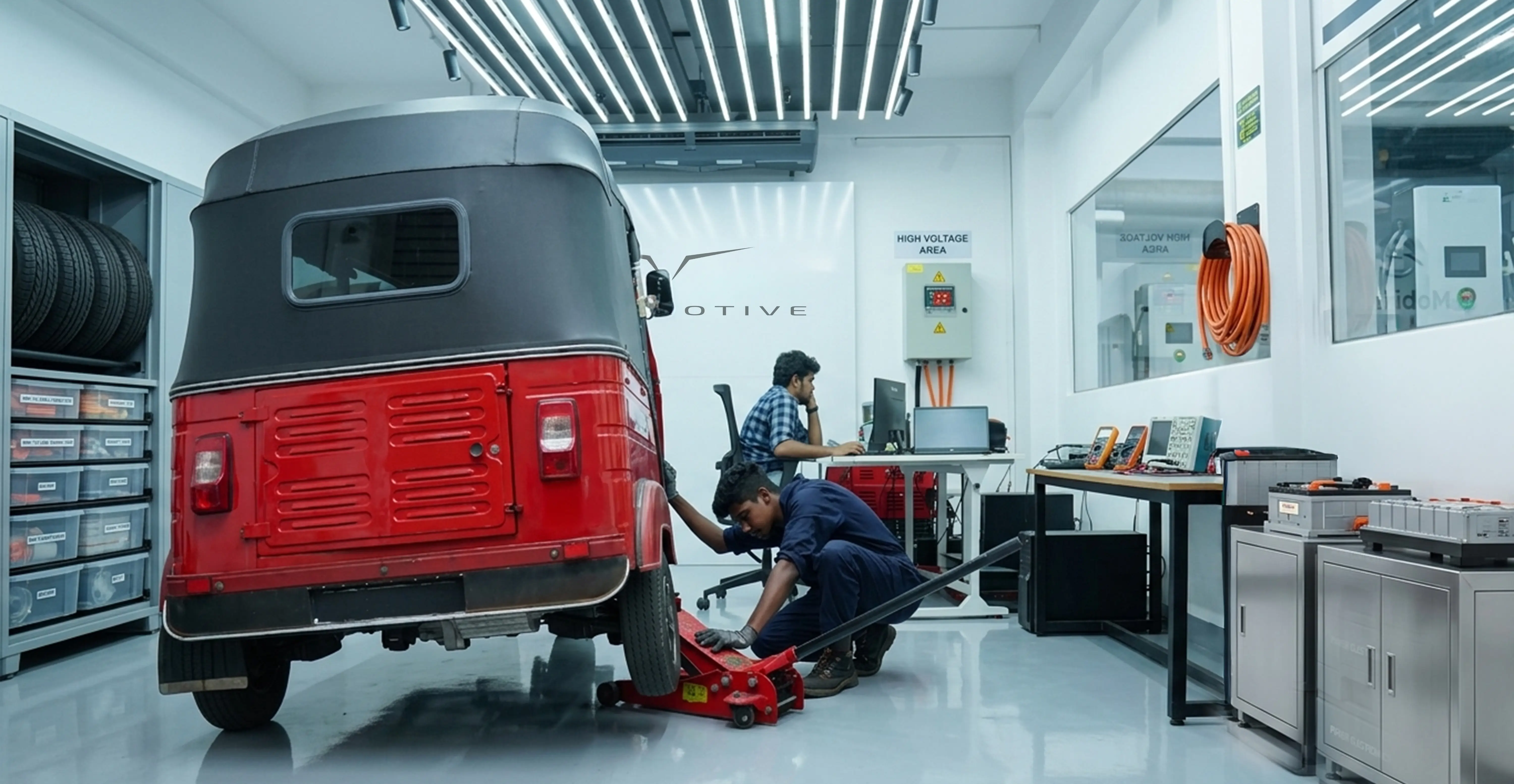 Voltmotive electric conversion